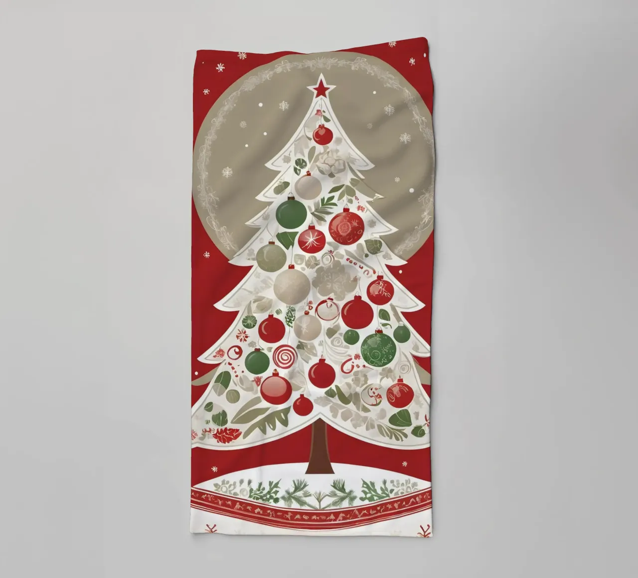 Albero di Natale asciugamano da bagno da Twinkle & Thread