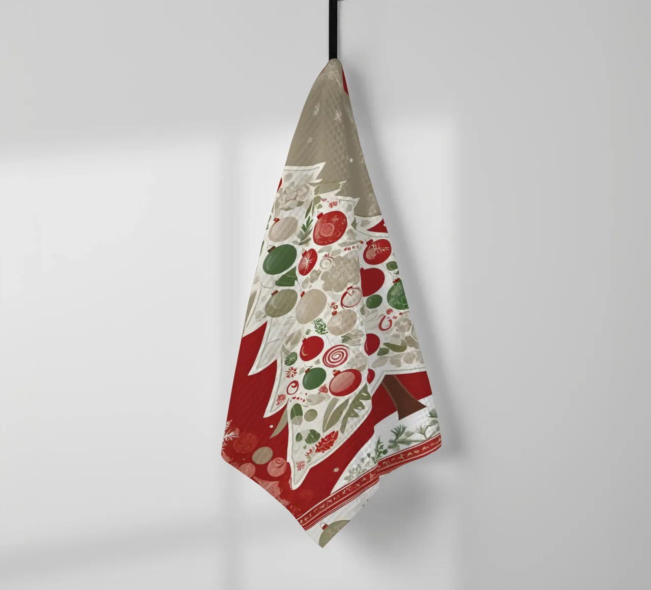 Albero di Natale canovaccio da cucina da Twinkle & Thread