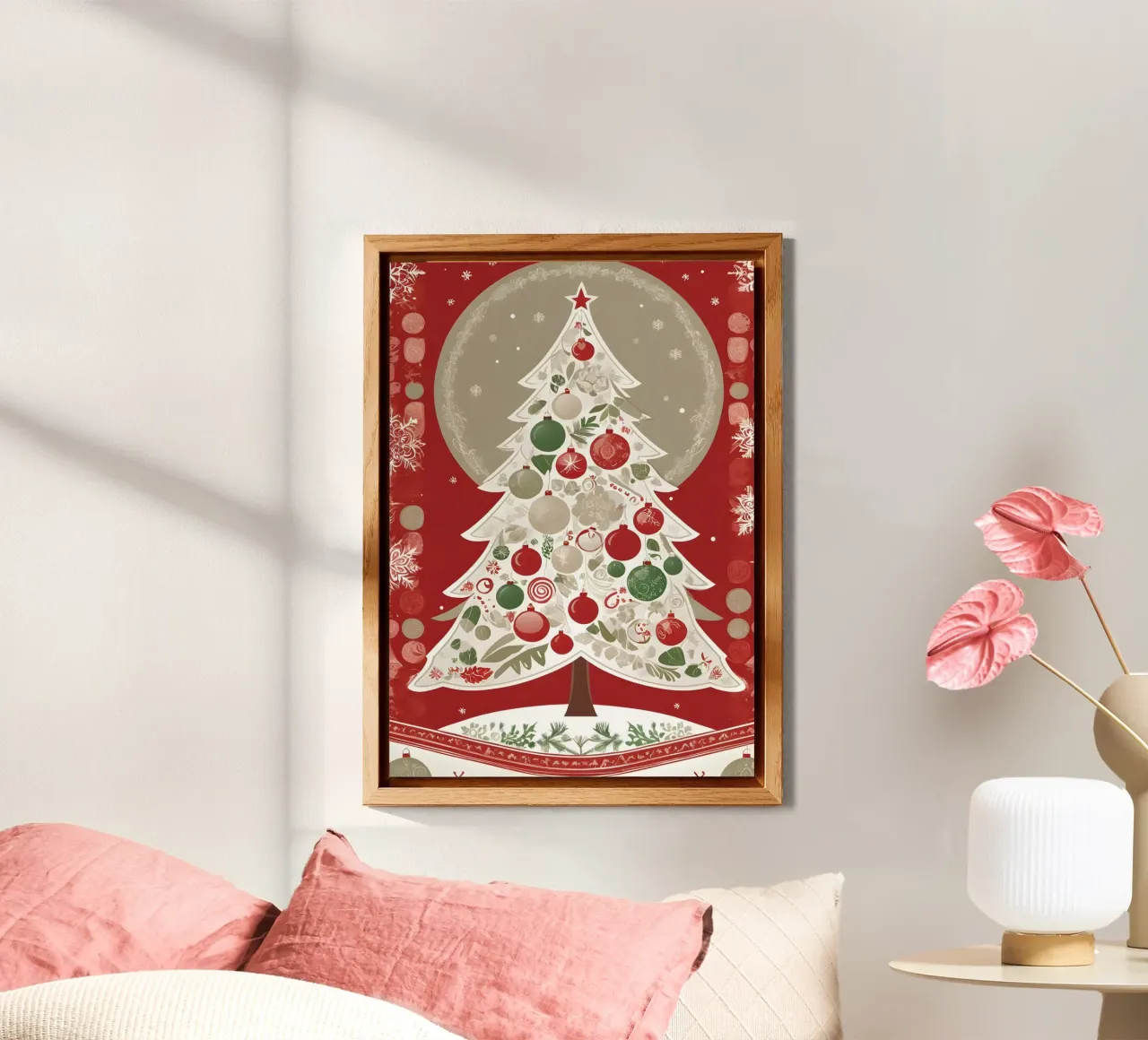 Albero di Natale alluminio dibond da Twinkle & Thread