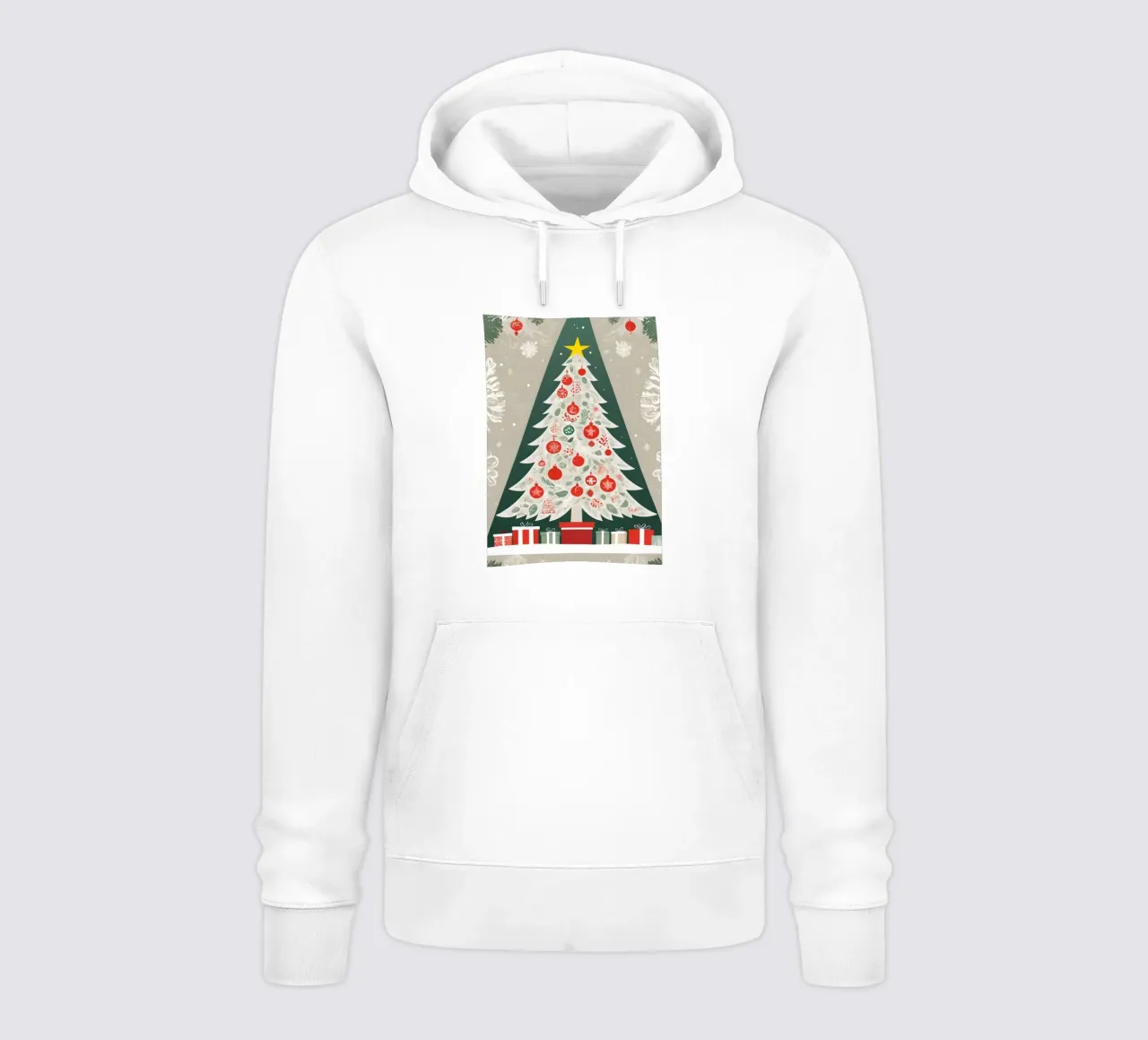 Albero di Natale felpa con cappuccio da Twinkle & Thread