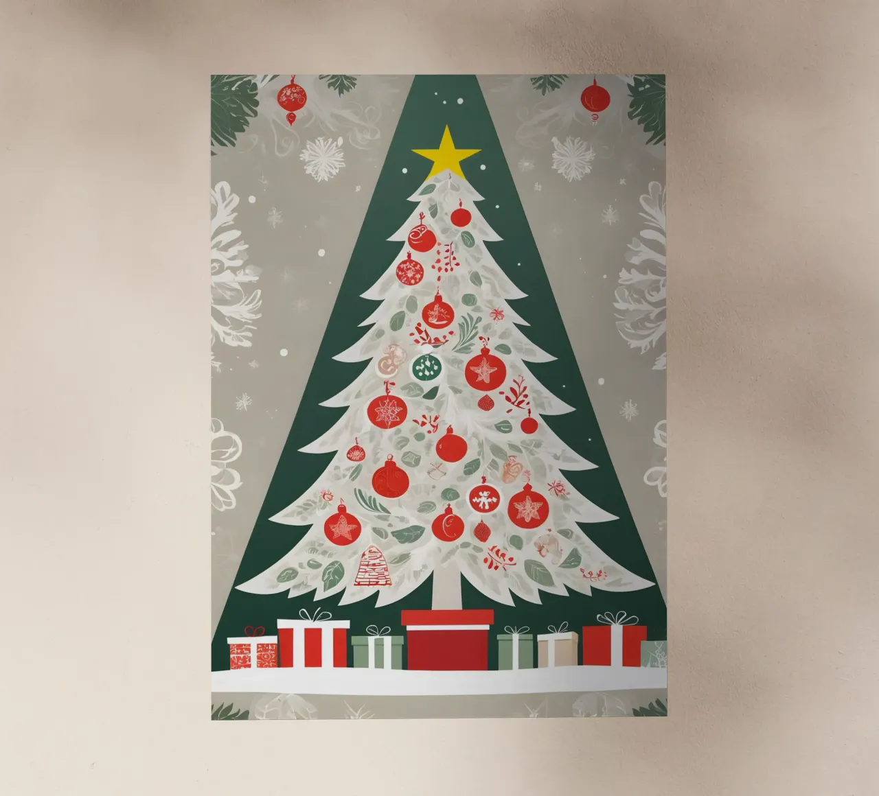 Albero di Natale pellicola backlit da Twinkle & Thread
