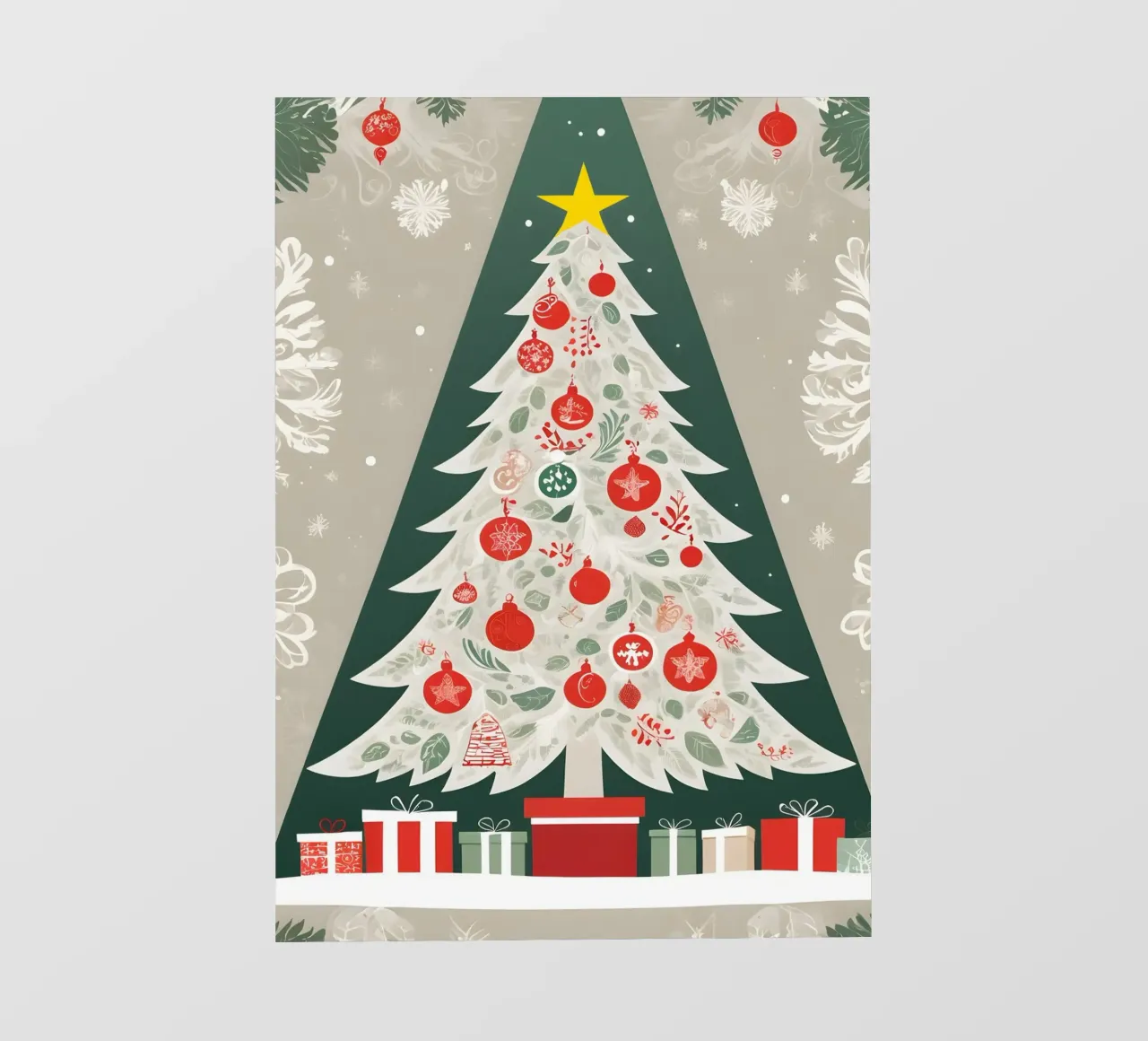 Albero di Natale telo in pvc da Twinkle & Thread