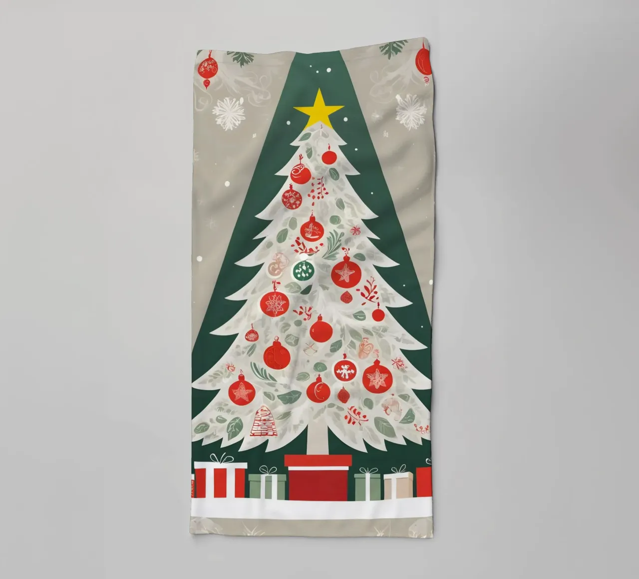 Albero di Natale asciugamano da bagno da Twinkle & Thread