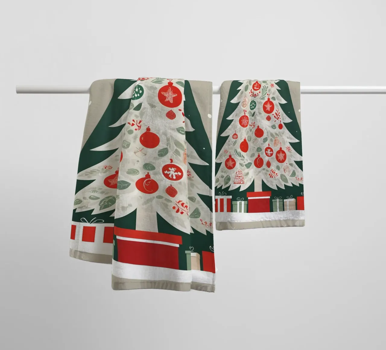 Albero di Natale asciugamano da bagno da Twinkle & Thread