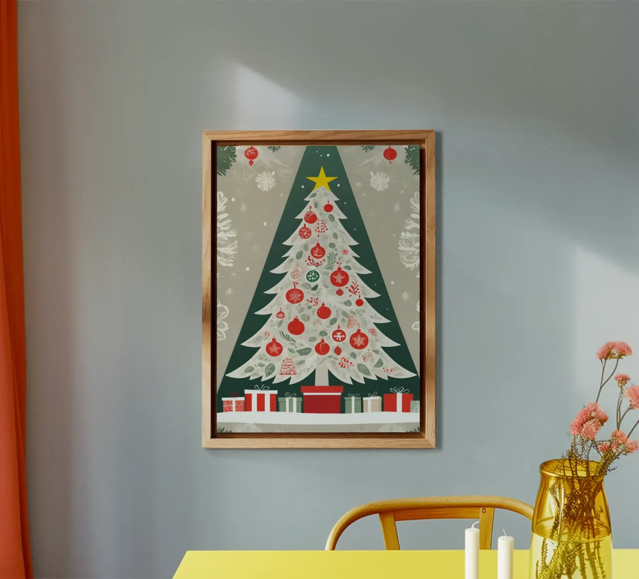 Albero di Natale alluminio dibond da Twinkle & Thread
