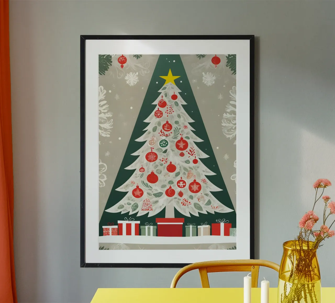 Albero di Natale carta hahnemühle da Twinkle & Thread