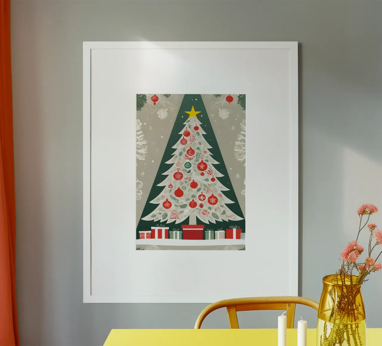Albero di Natale carta hahnemühle da Twinkle & Thread