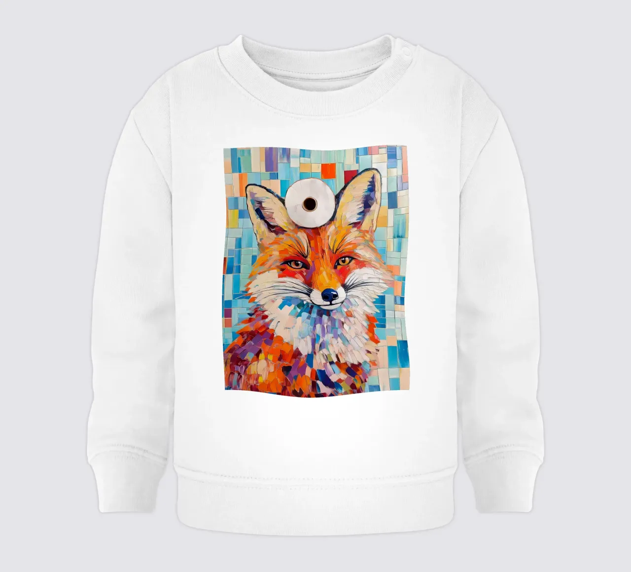 Volpe con carta igienica felpa neonato da JoyWalkerShop
