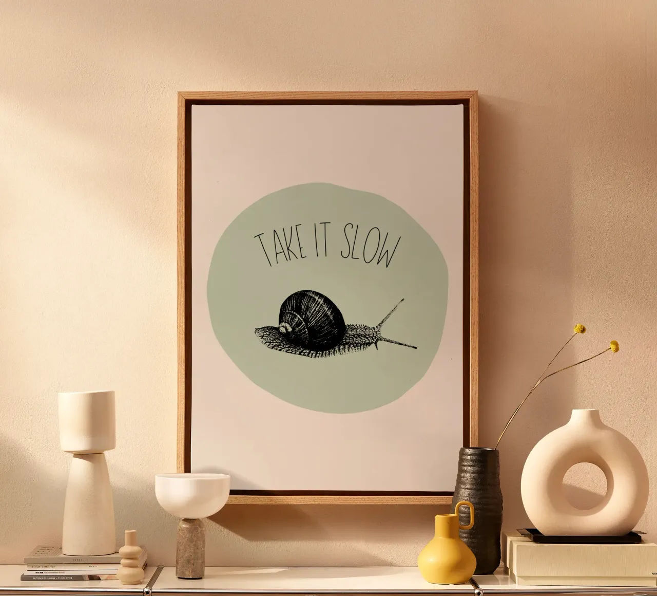 Take it slow 1 tela da Jana Leonenkov Art