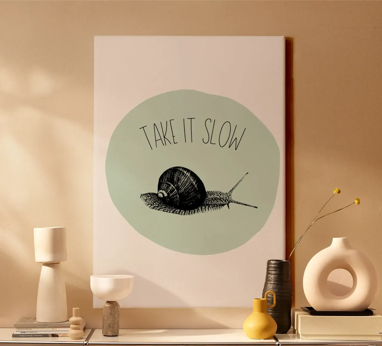 Take it slow 1 tela da Jana Leonenkov Art
