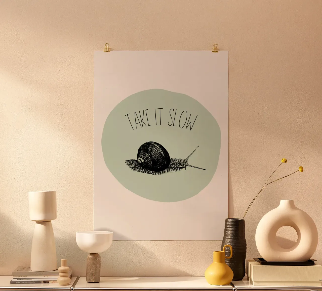 Take it slow 1 carta hahnemühle da Jana Leonenkov Art