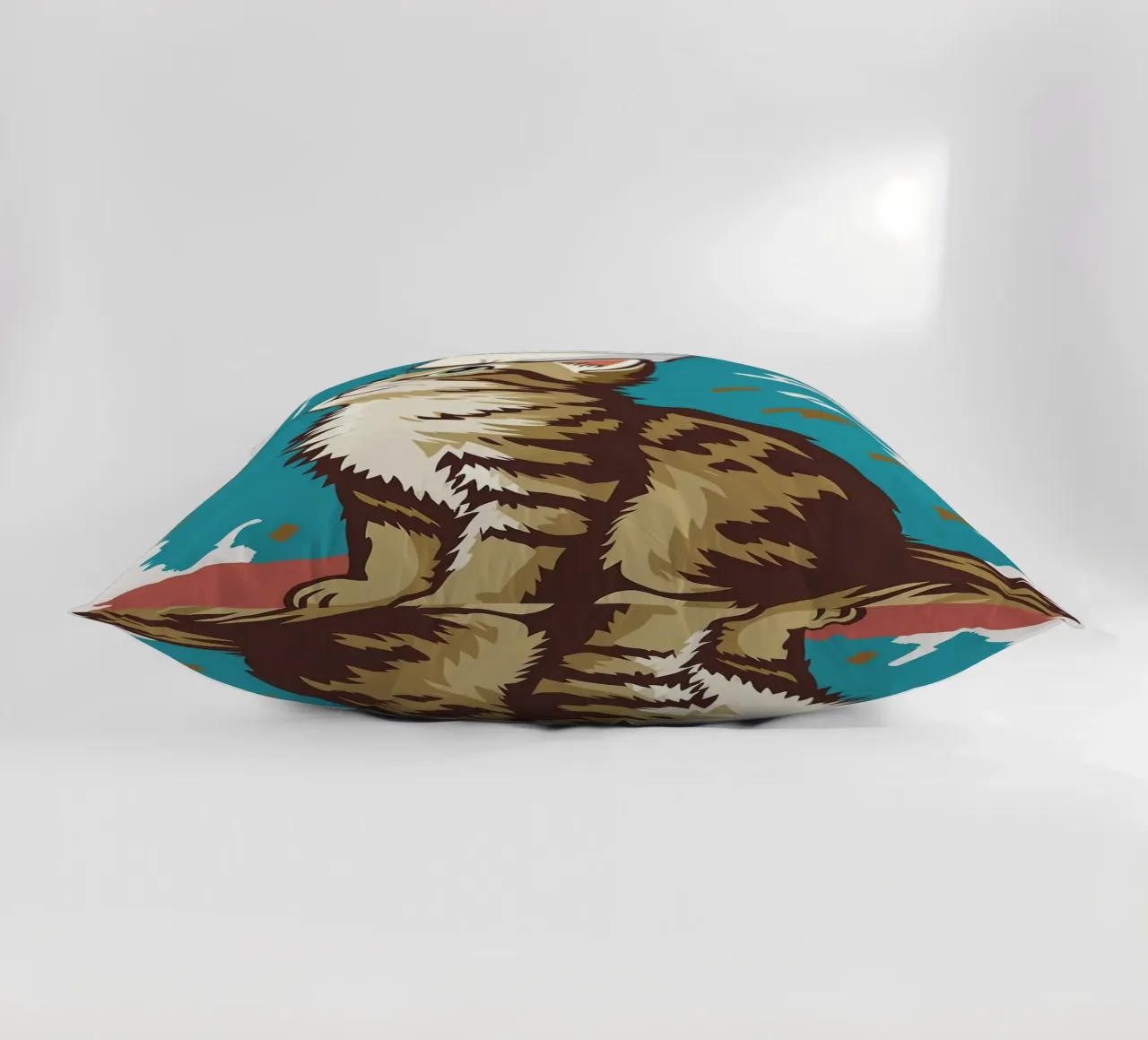 Gatto con carta igienica in testa cuscino da JoyWalkerShop