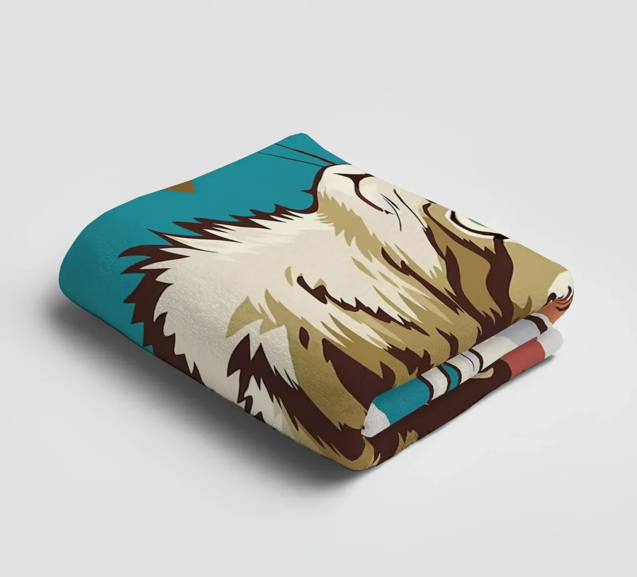 Gatto con carta igienica in testa asciugamano da bagno da JoyWalkerShop
