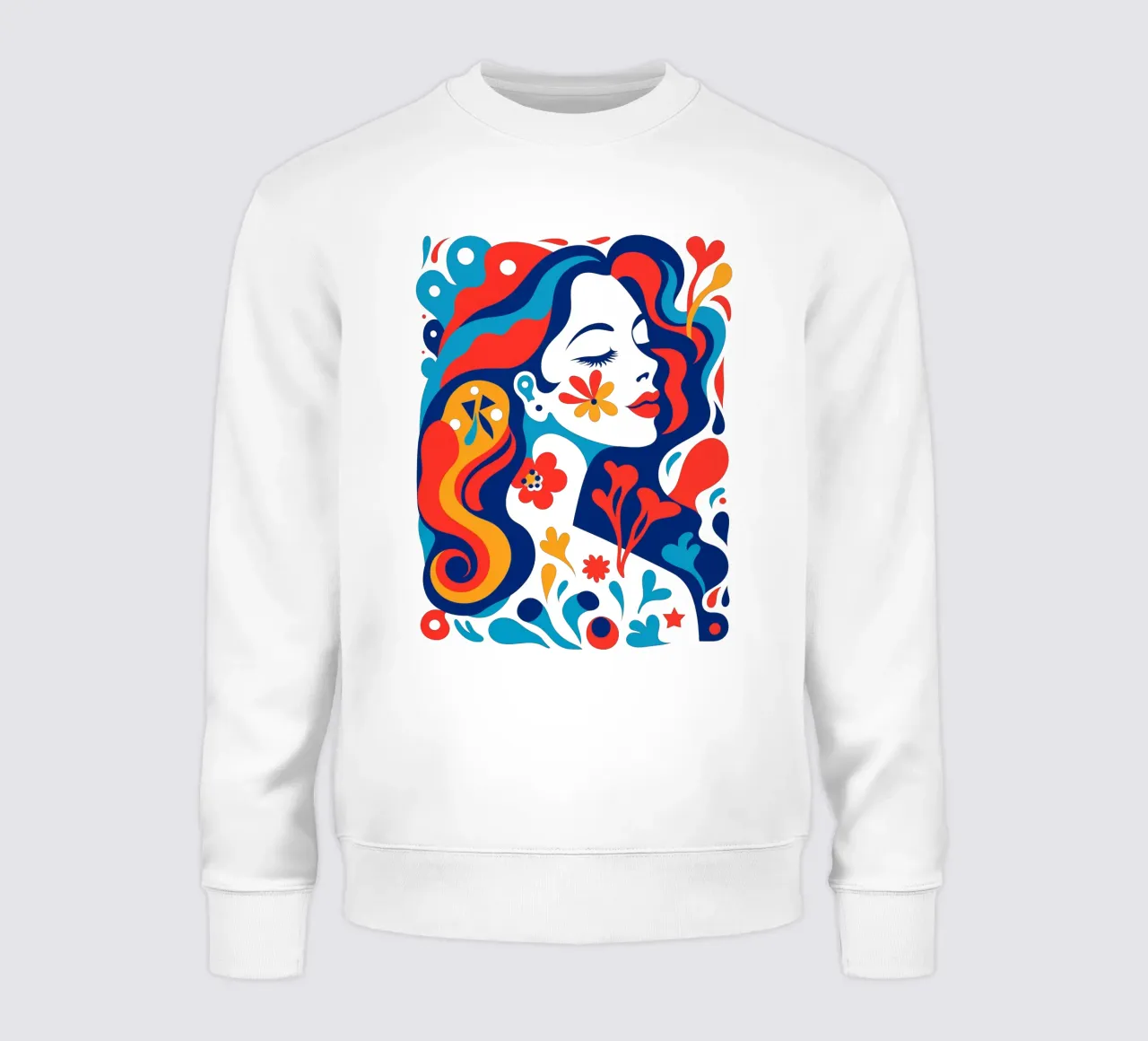 Donna colorata di Matisse felpa da Autofocus