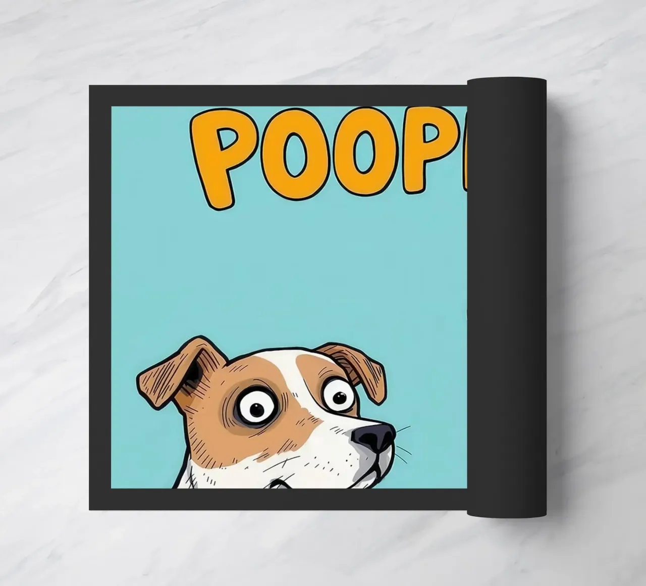 Perros graciosos haciendo caca Pregunta felpudo de JoyWalkerShop