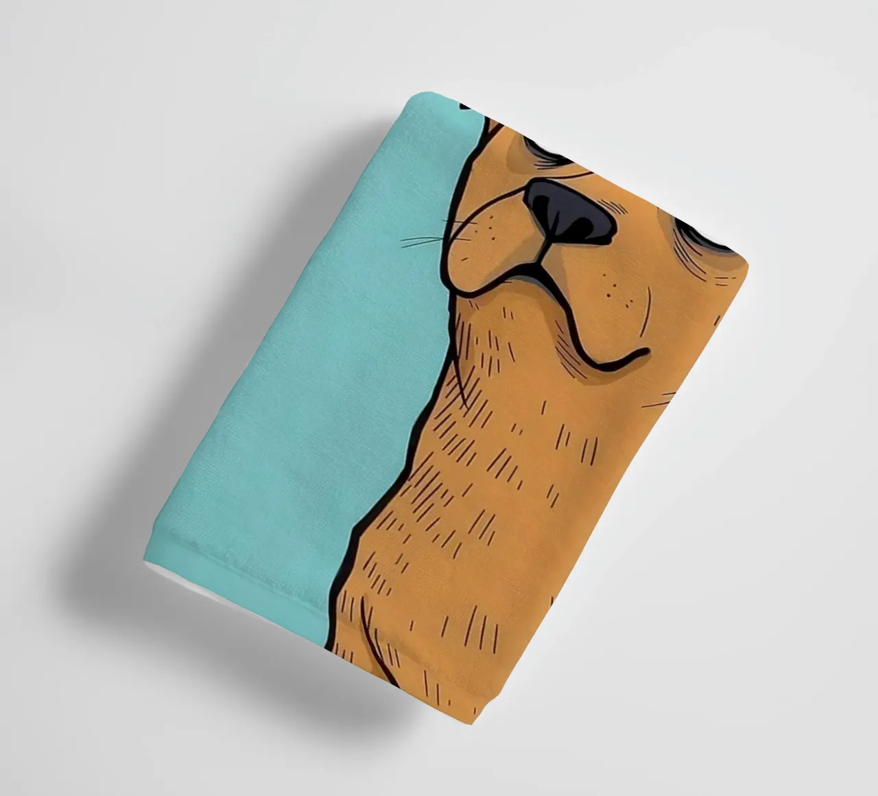 Perros graciosos haciendo caca Pregunta toalla de baño de JoyWalkerShop