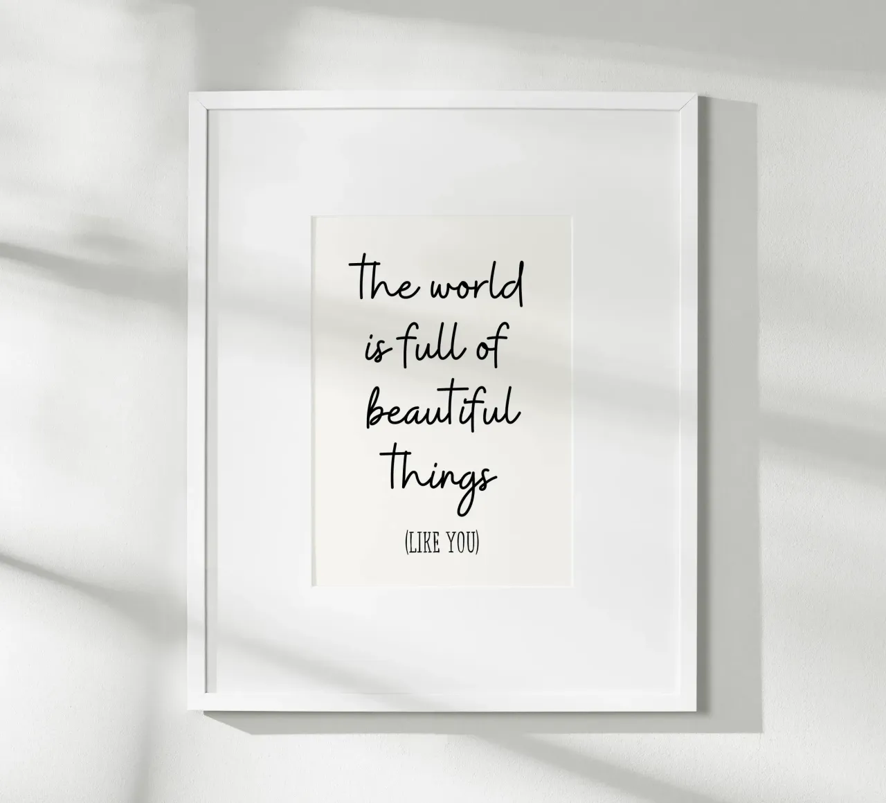The world is full of beautiful things carta hahnemühle da PinkCandyWalls