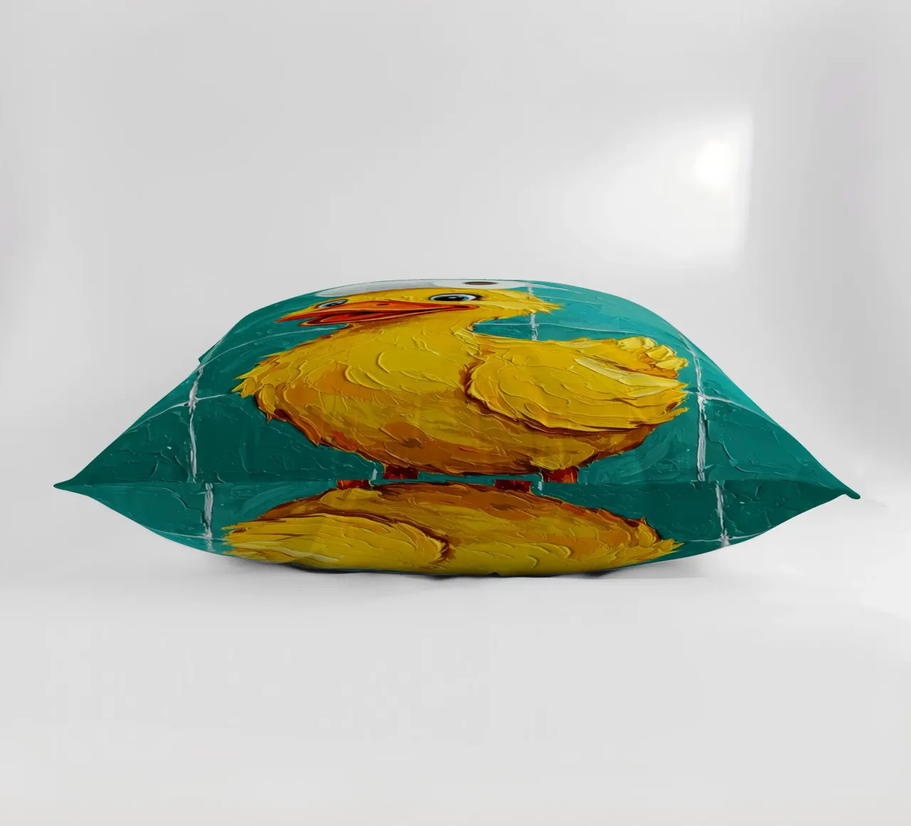 Anatra con carta igienica in testa cuscino da JoyWalkerShop