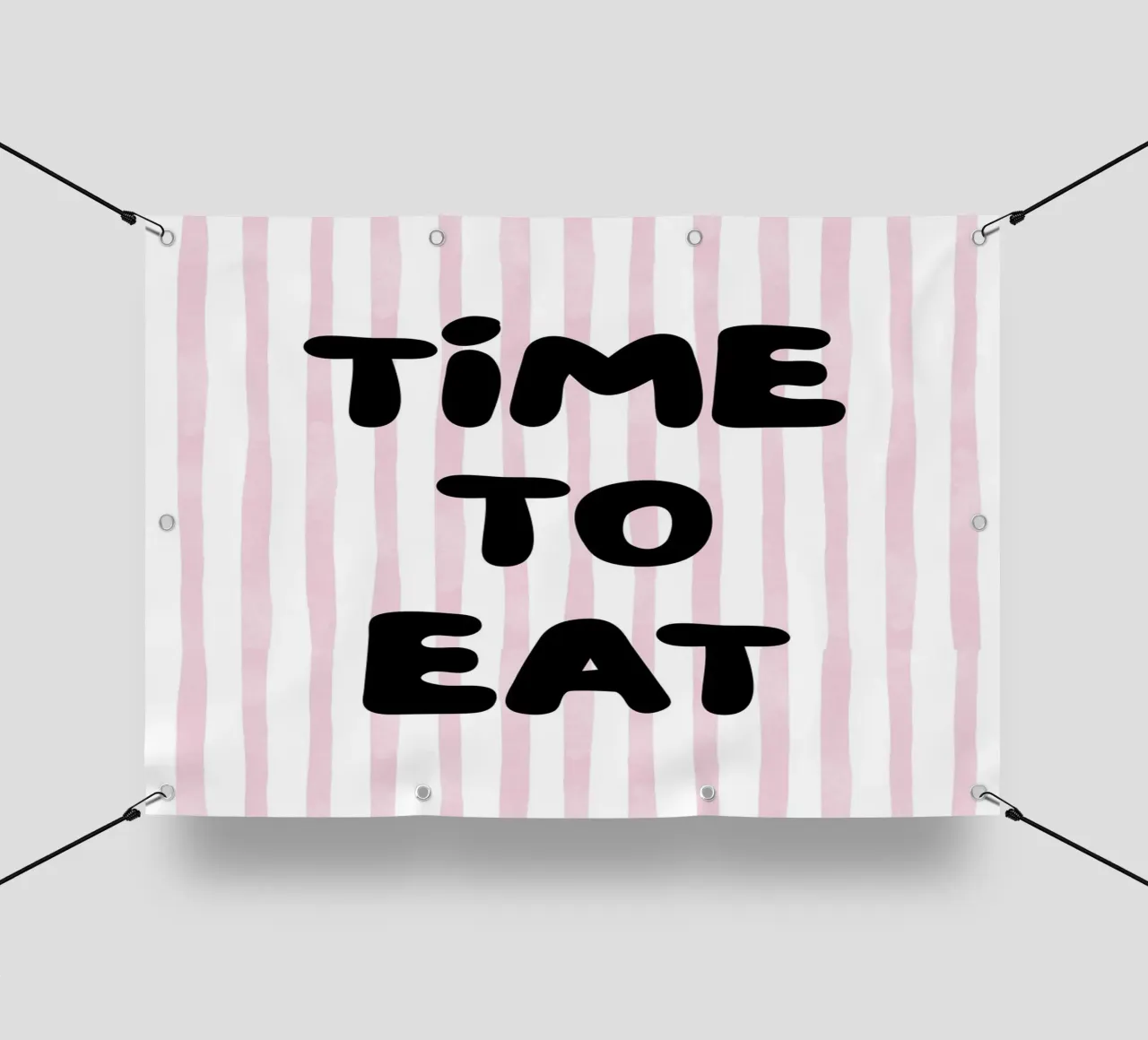 Time to eat telo in pvc da PinkCandyWalls