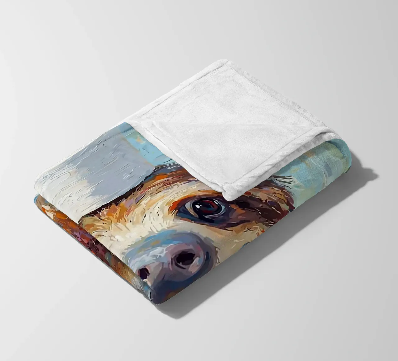 Bradipo con carta igienica in testa coperta in pile da JoyWalkerShop