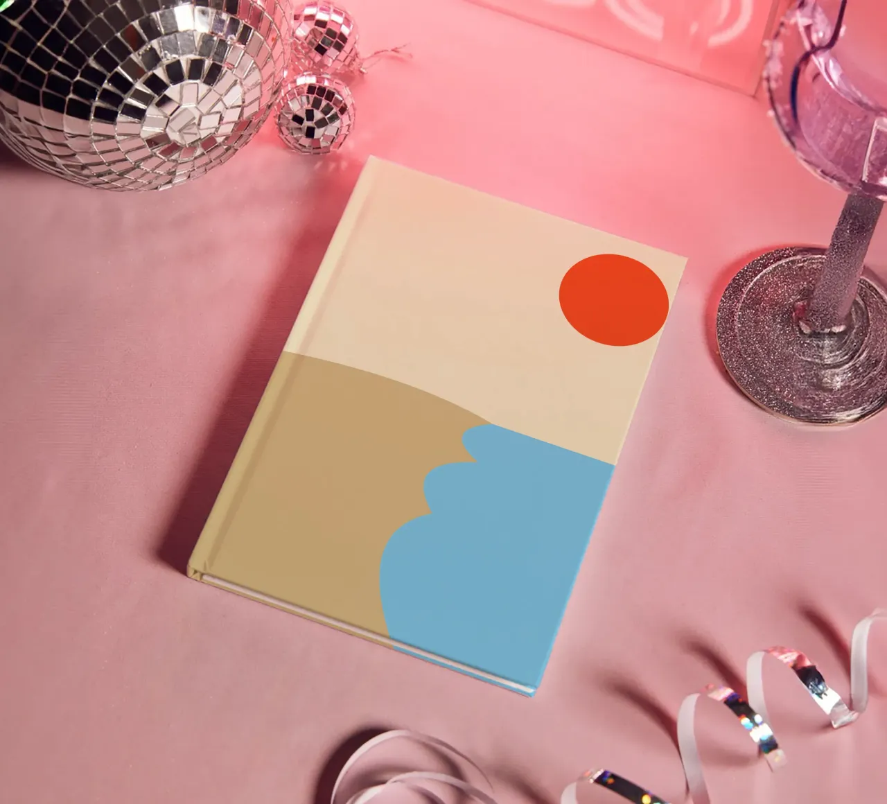 beach vector color notebook by Plumpz