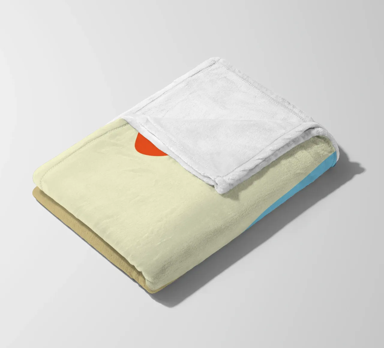 spiaggia colore vettoriale coperta in pile da Plumpz