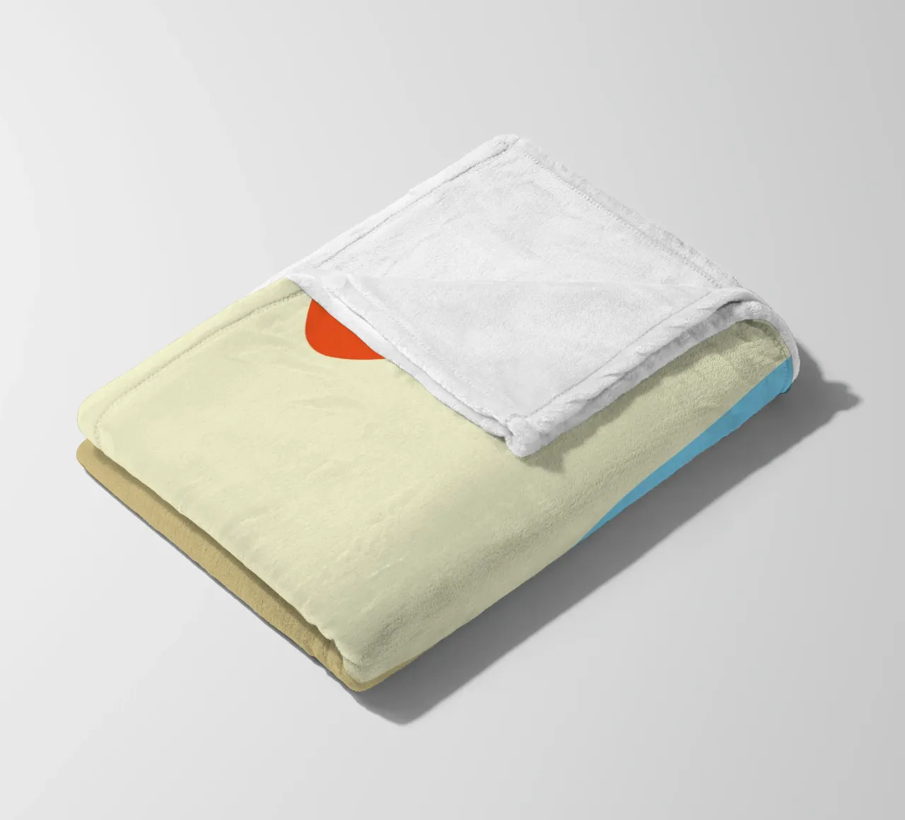 spiaggia colore vettoriale coperta in pile da Plumpz