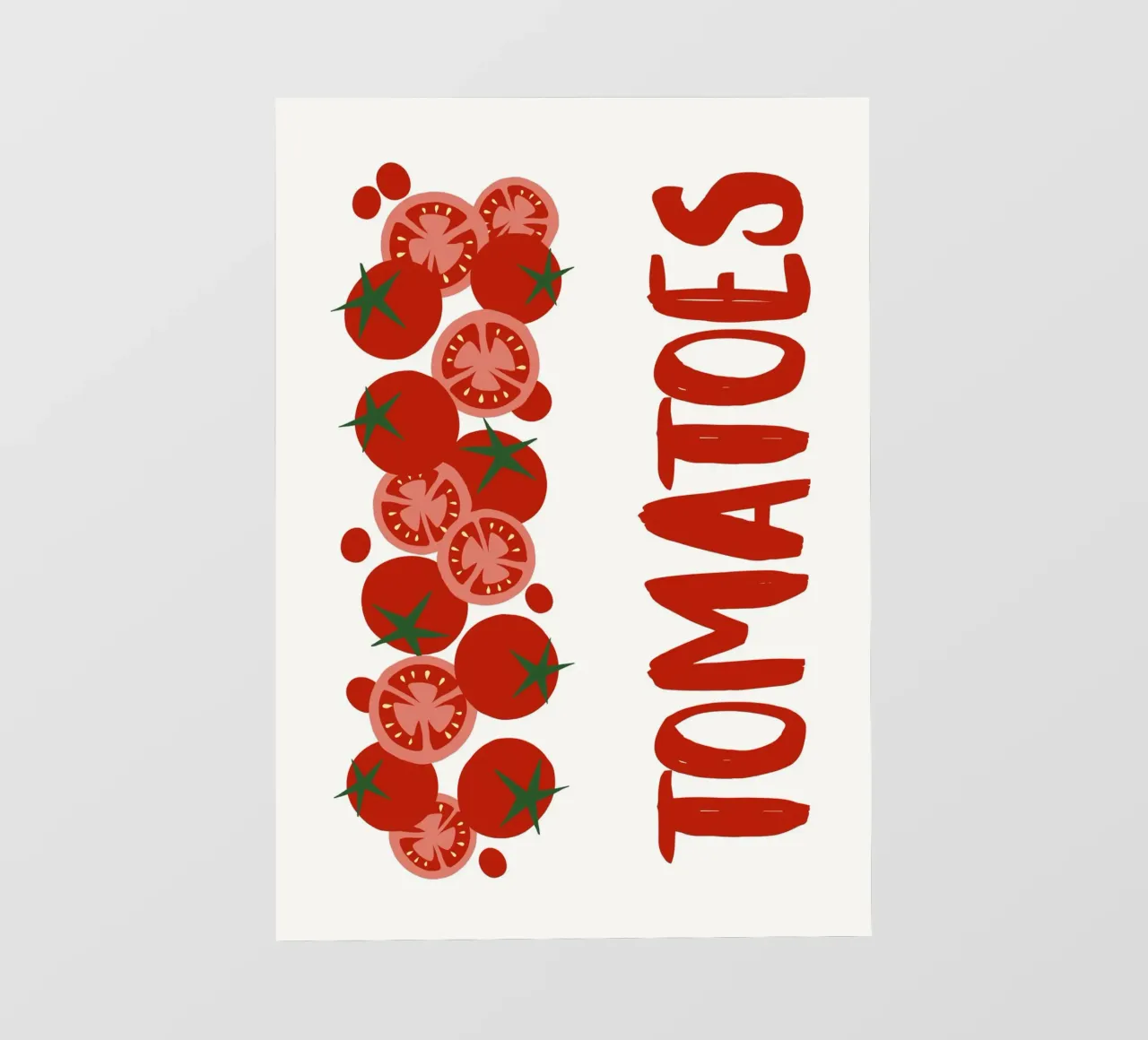 Tomatoes telo in pvc da PinkCandyWalls