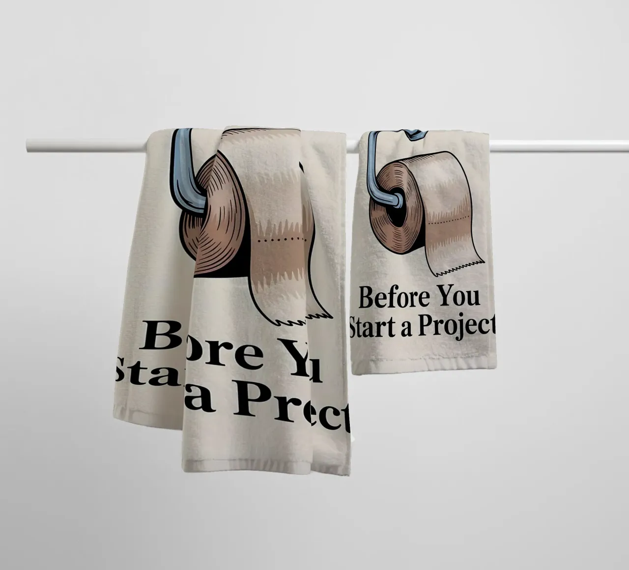 Always Check Your Resources Poster towel by JoyWalkerShop