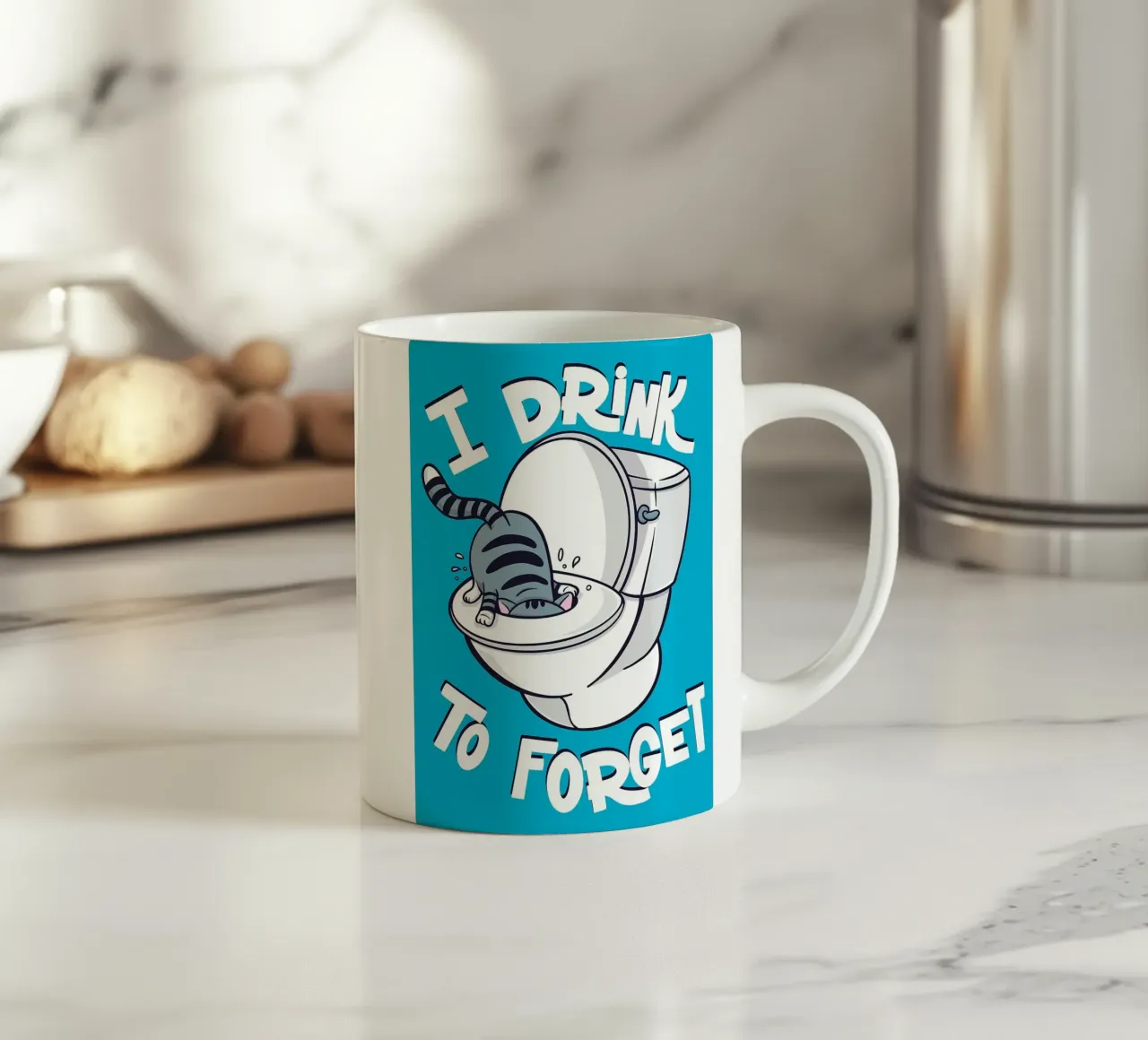Bevo per dimenticare tazza in ceramica da JoyWalkerShop