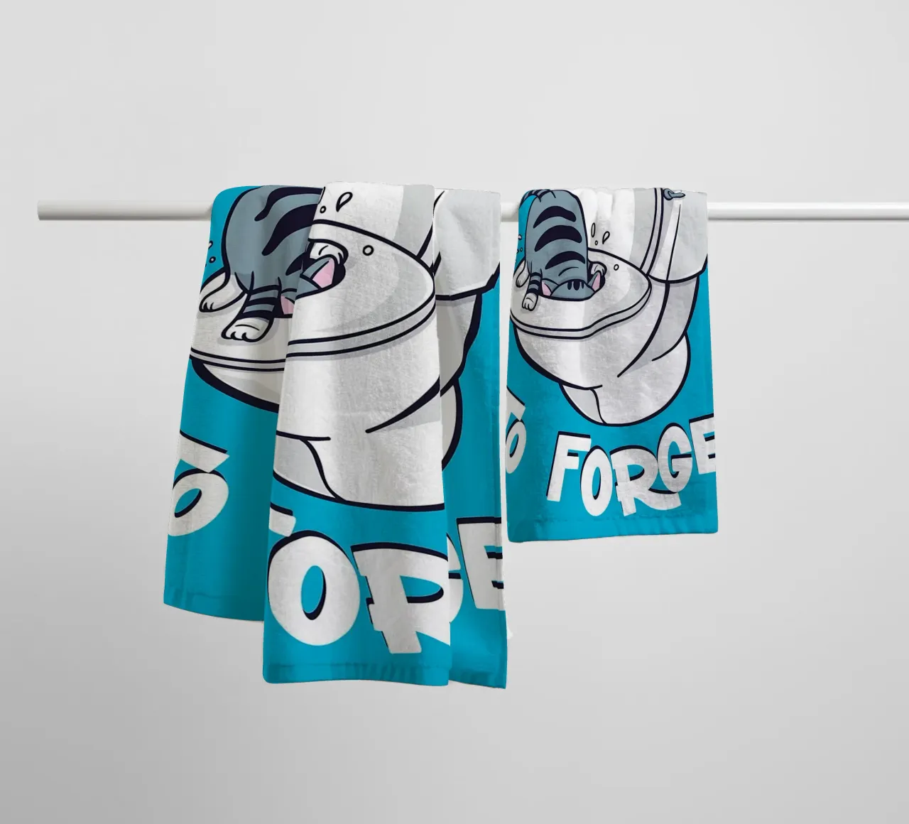 Ich trinke, um zu vergessen Handtuch von JoyWalkerShop