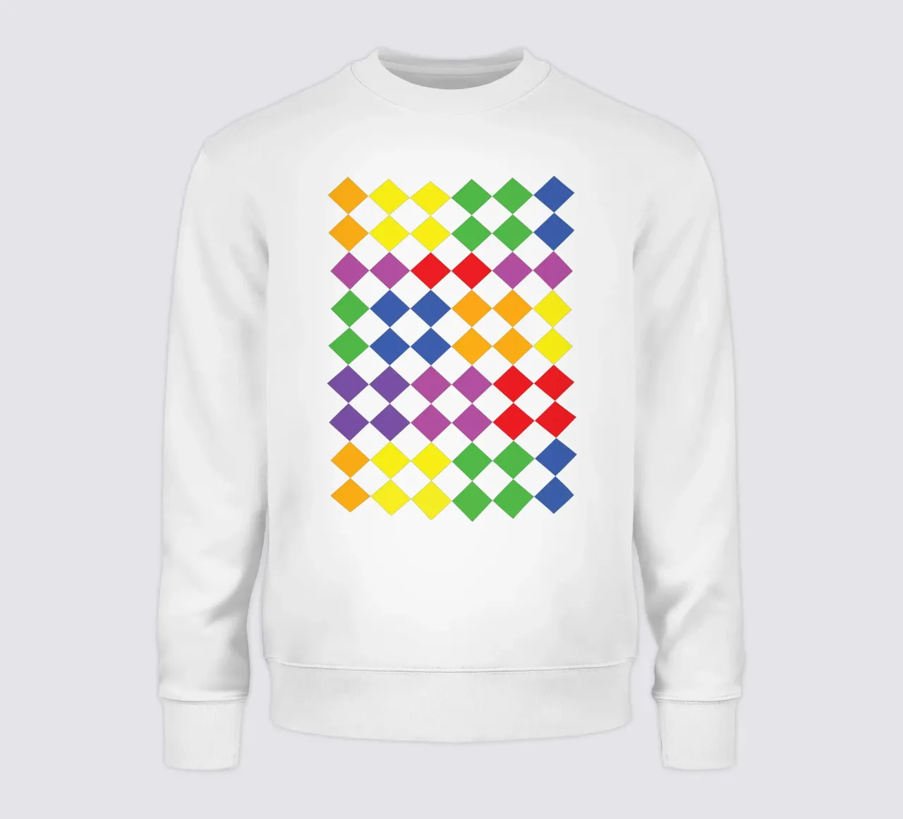 diamante arcobaleno vettoriale felpa da Plumpz