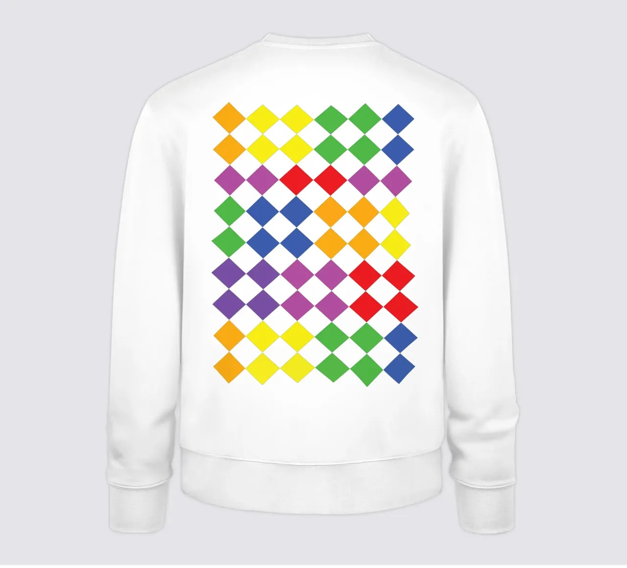 diamante arcobaleno vettoriale felpa da Plumpz