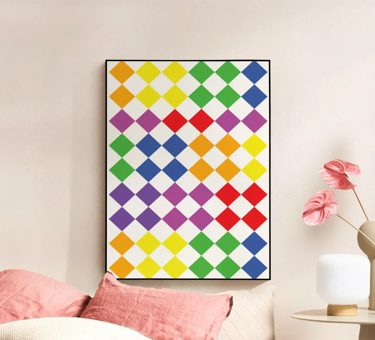 diamond rainbow vector plexiglass da Plumpz