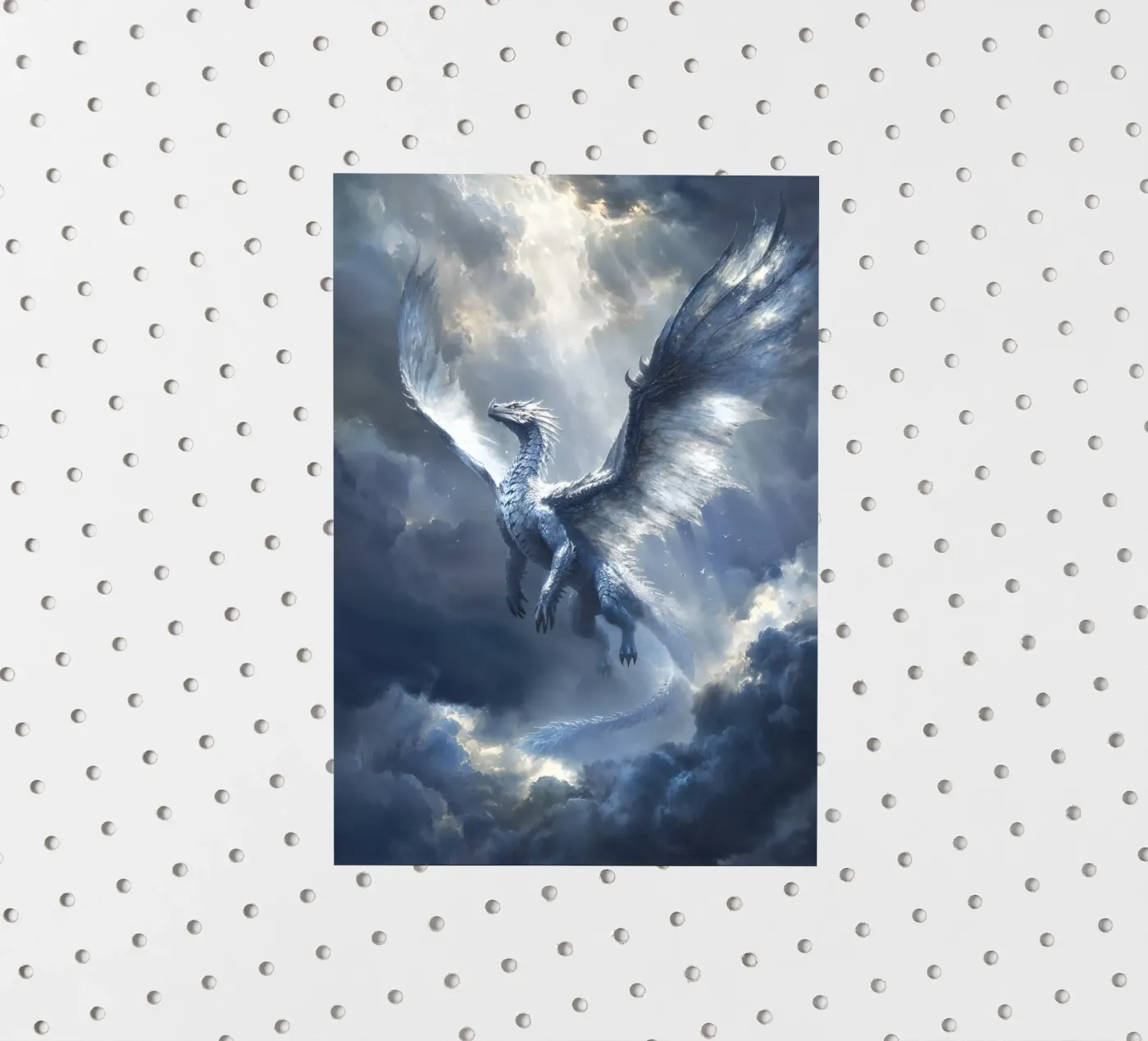 Celestial Sky Dragon sticker van Pixaverse