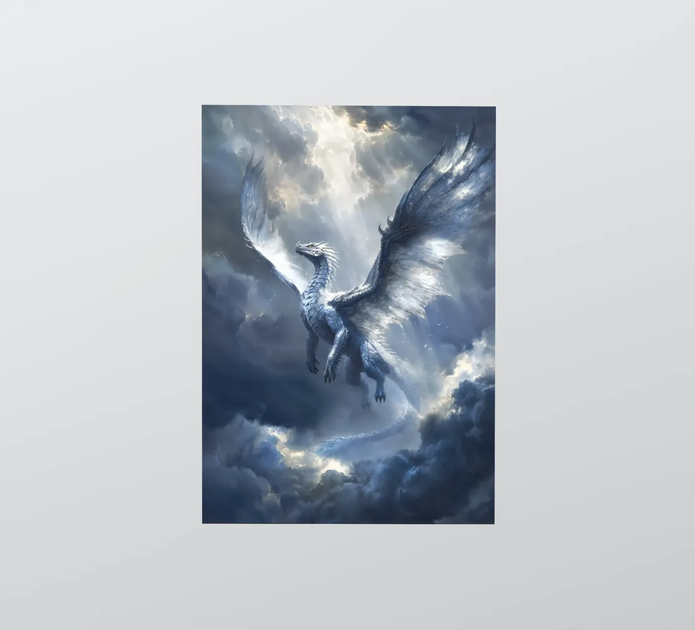 Celestial Sky Dragon sticker van Pixaverse