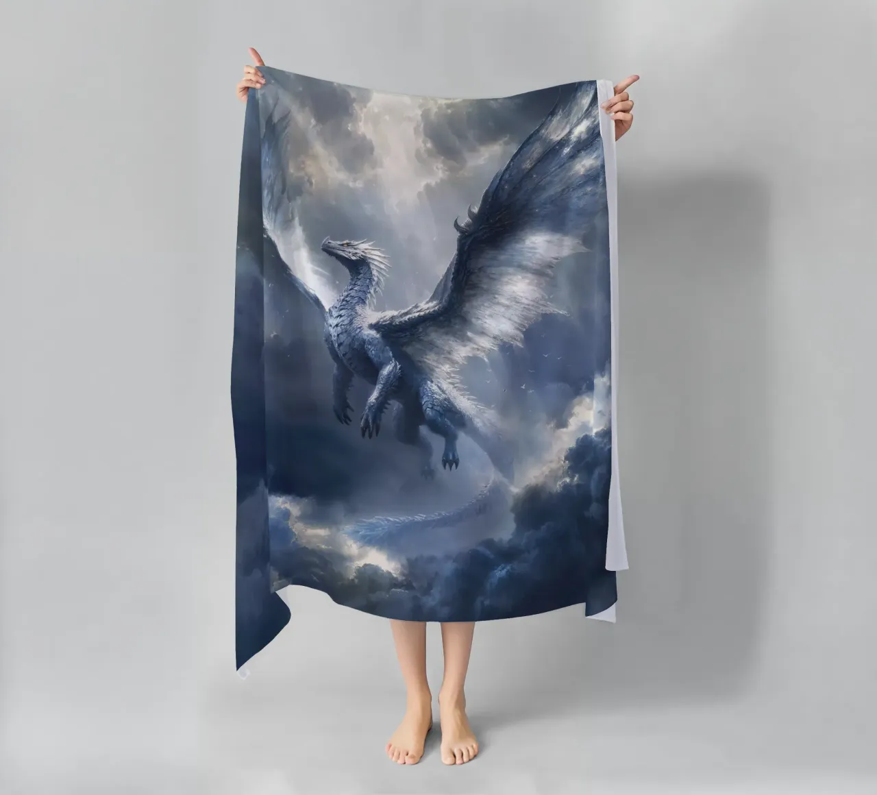 Celestial Sky Dragon telo mare da Pixaverse