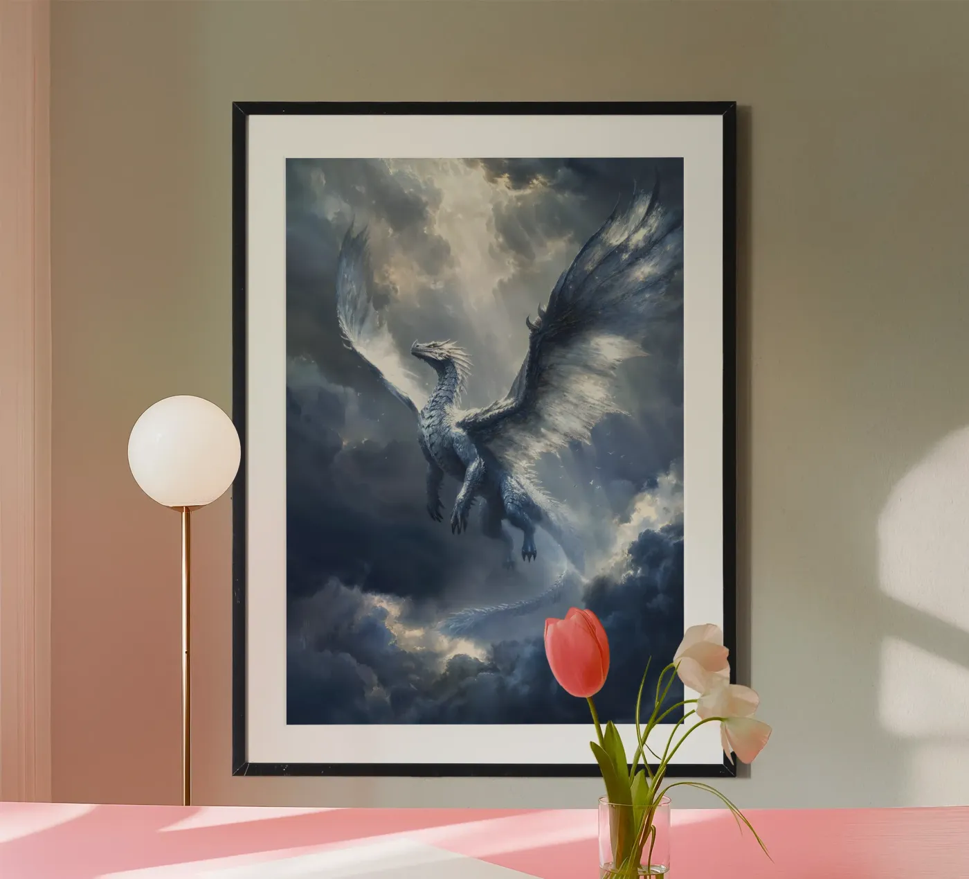 Celestial Sky Dragon poster da Pixaverse