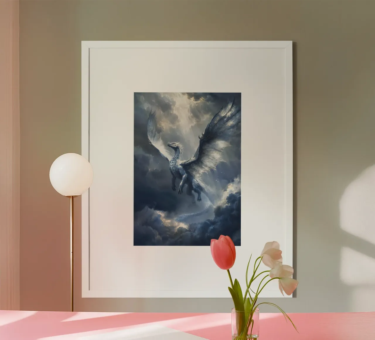 Celestial Sky Dragon poster de Pixaverse