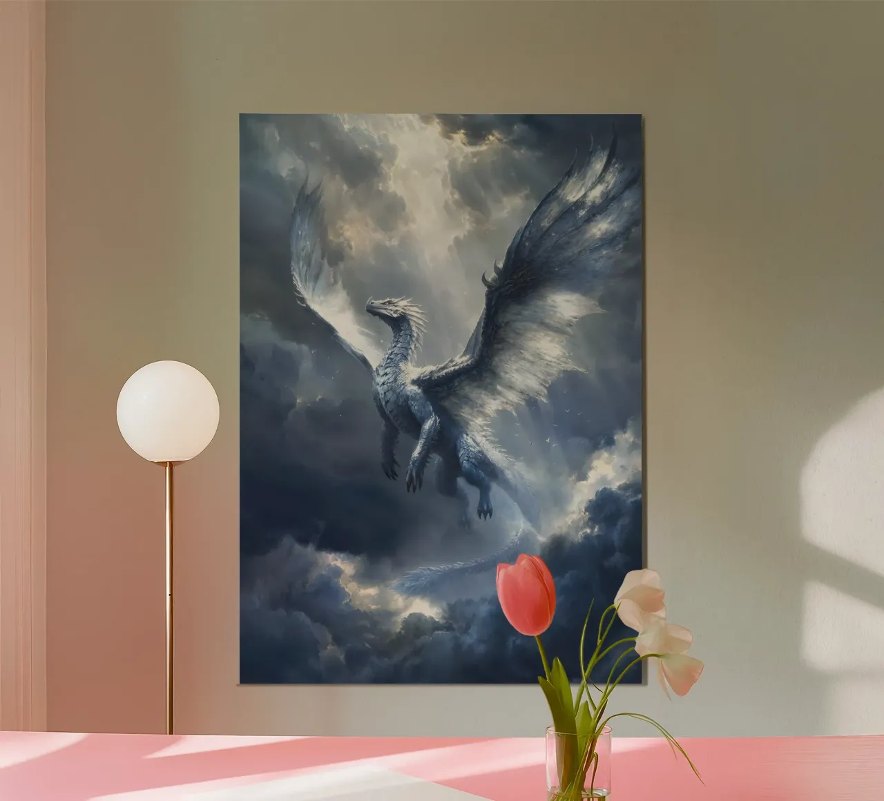 Celestial Sky Dragon poster de Pixaverse