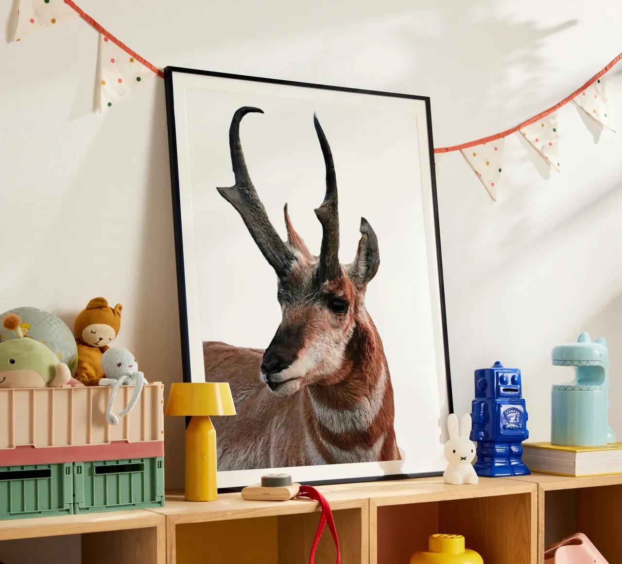 Proghorn Deer carta hahnemühle da Brook Soul King