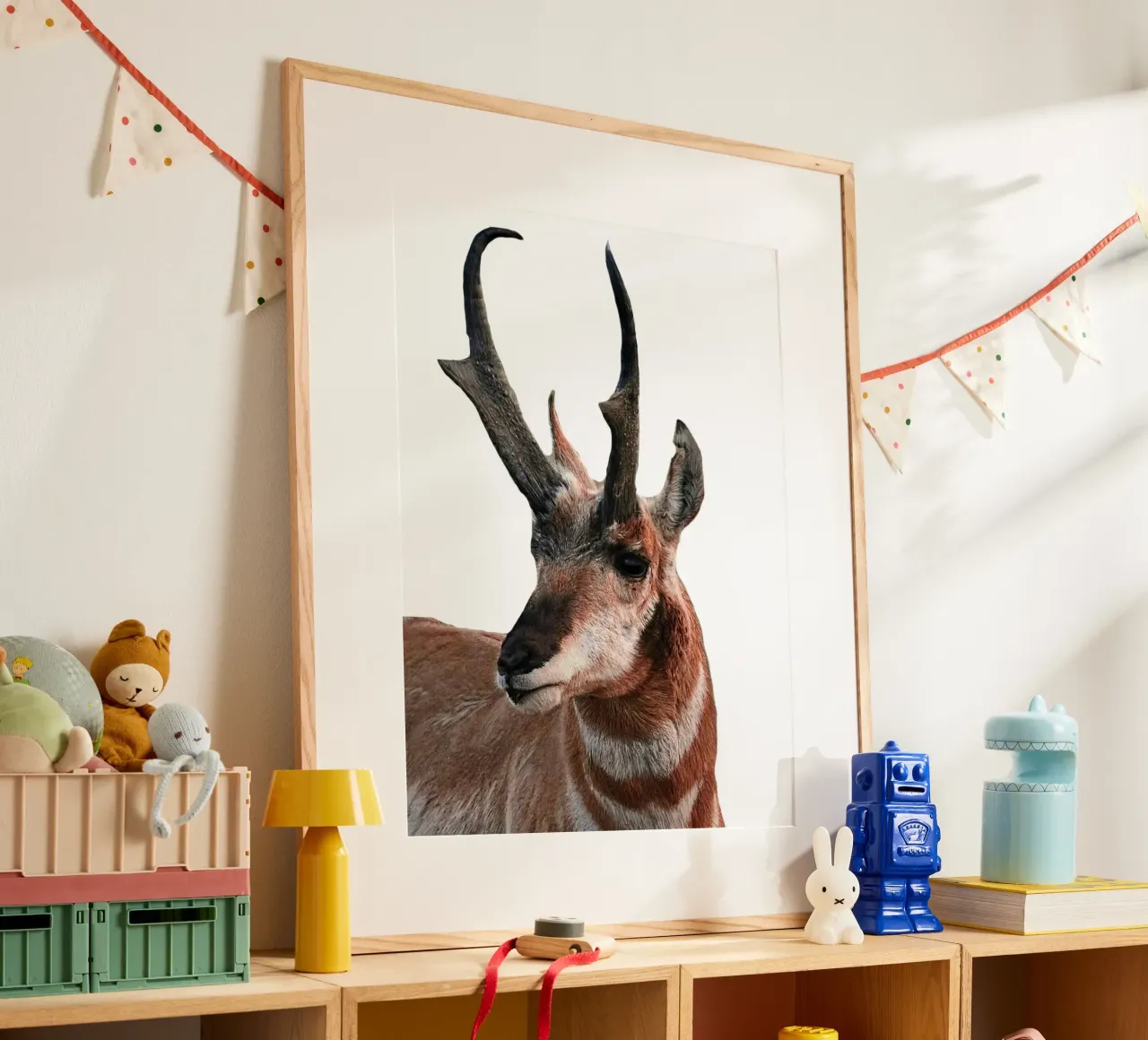 Proghorn Deer carta hahnemühle da Brook Soul King