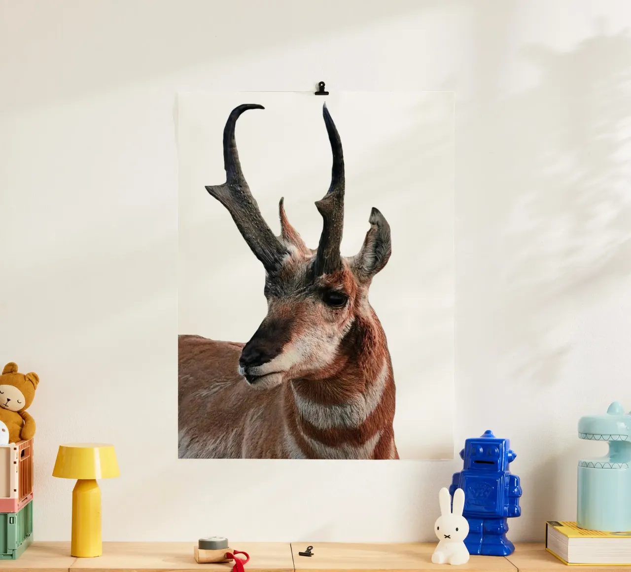 Proghorn Deer carta hahnemühle da Brook Soul King