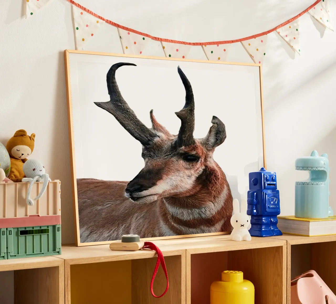 Proghorn Deer carta hahnemühle da Brook Soul King