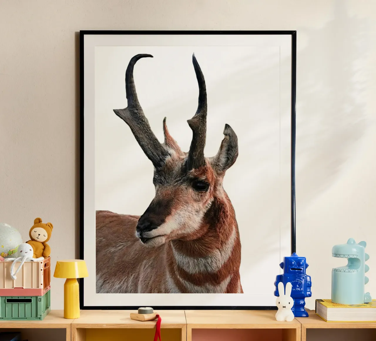 Proghorn Deer carta hahnemühle da Brook Soul King