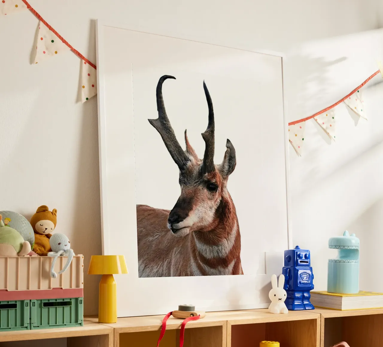 Proghorn Deer carta hahnemühle da Brook Soul King