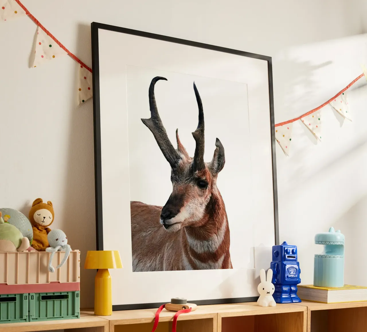 Proghorn Deer carta hahnemühle da Brook Soul King
