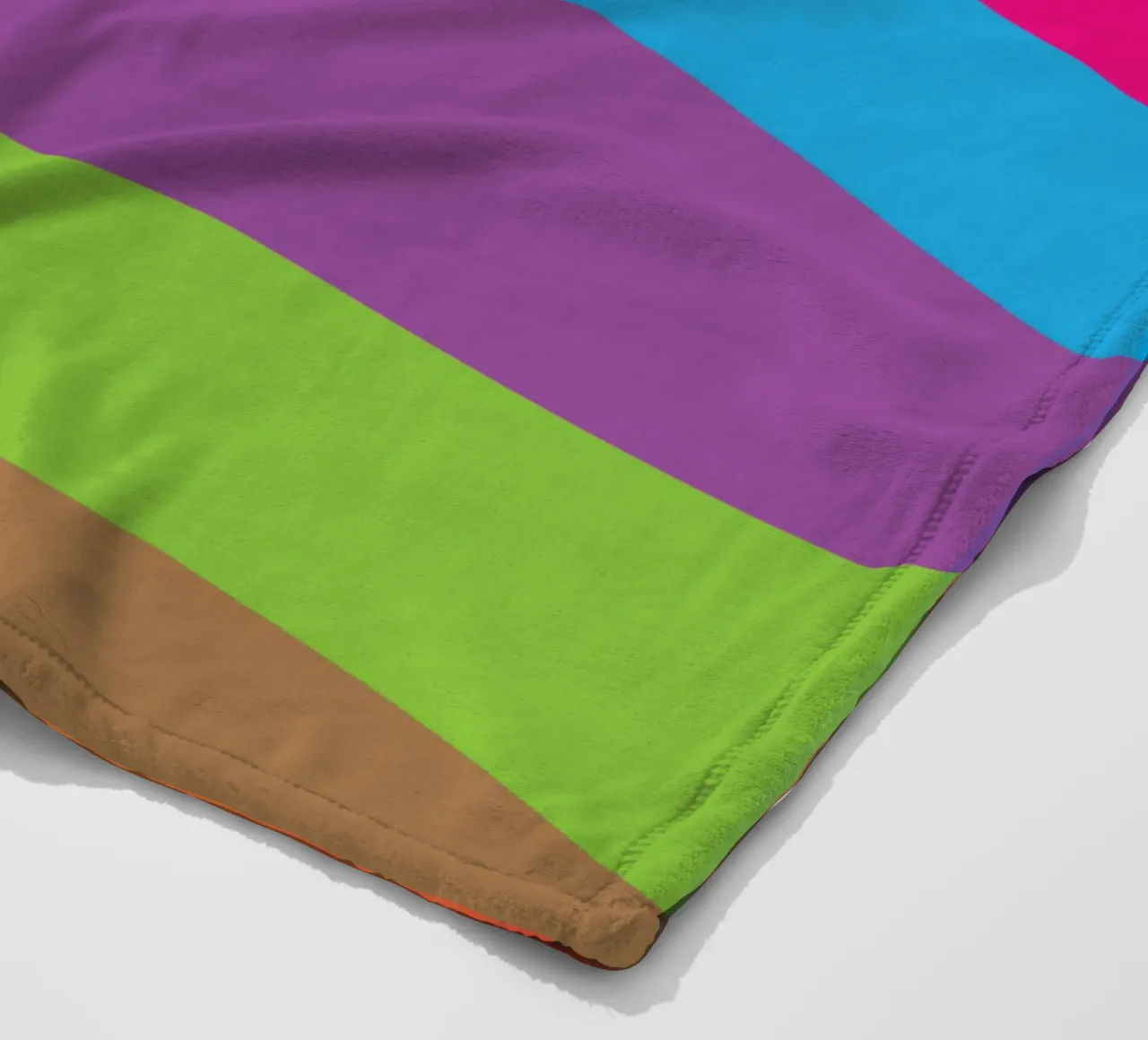 layers of earth vector color fleece blanket by Plumpz