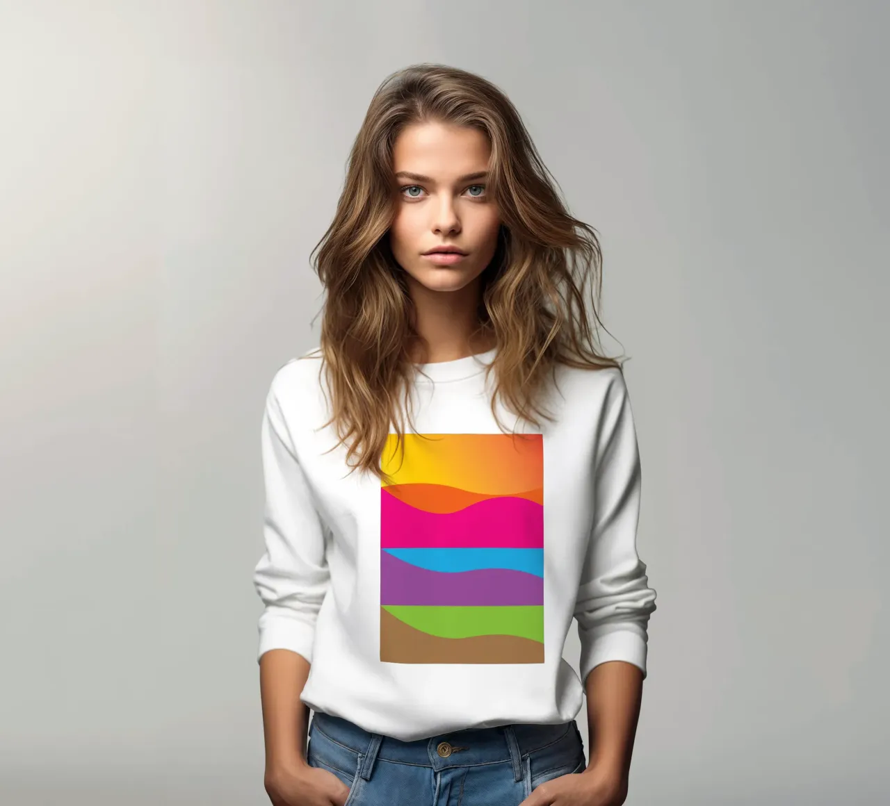 capas de la tierra vector color sudadera de Plumpz