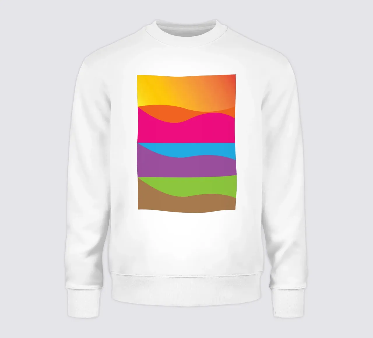 capas de la tierra vector color sudadera de Plumpz